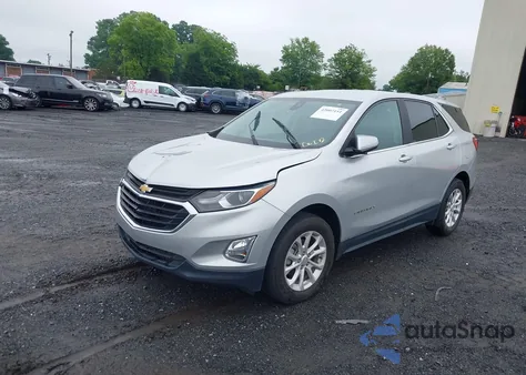 2021 Chevrolet Equinox Lt из США, поврежденный, VIN 3GNAXJEV2MS160638
